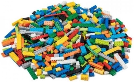 Konstrukcijski set L-W Toys – osnovni teški set 1000 kom