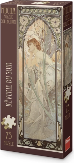 Alfons Mucha – Sanjarenje večeri panoramska slagalica 75 dijelova