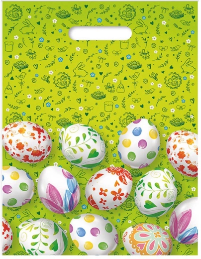 Argus uskrsna plastična vrećica s motivom jaja 27 × 36 × 7 cm - 1 komad