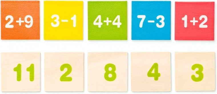 Addition and subtraction in one set
