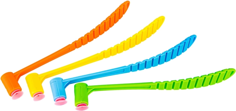 Suction-cup hammers for fun card collecting