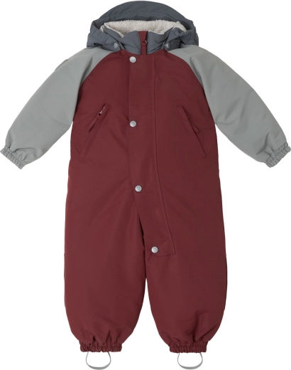Leokid winter snowsuit Color Block Redwood size 80 (12–18 months)