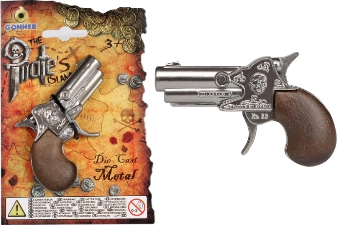 GONHER small metal pirate pistol