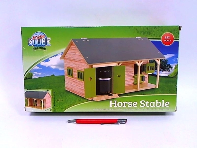 Wooden Stable with Two Stalls 1:32