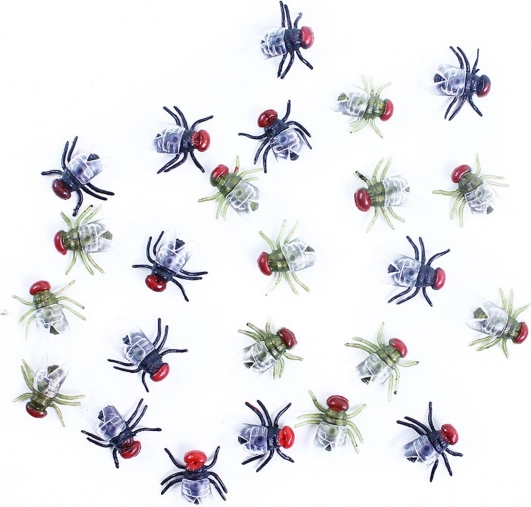 Halloween dekoracija muhe