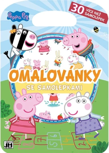 Bojanka sa naljepnicama Pepa Prase
