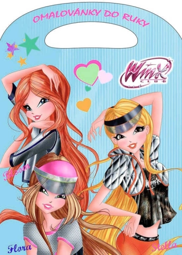 Bojanke za držanje A4 Winx Club Fashion