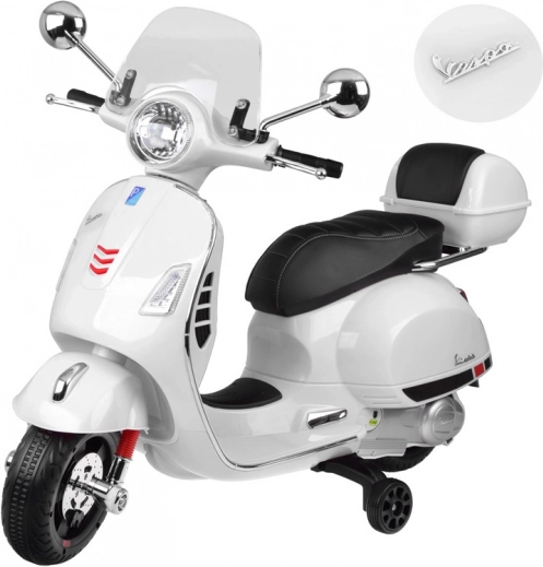 Dječji električni romobil Vespa GTS Super na akumulator – bijela