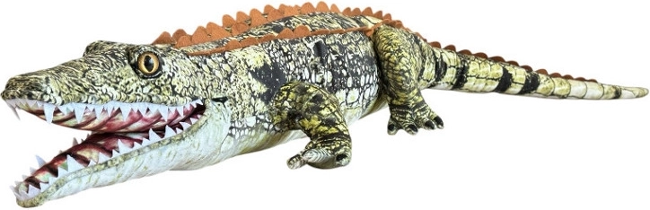 Plišani krokodil sivi 90 cm