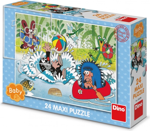 Puzzle DINO Krtica u vodi 24 maxi dijelova