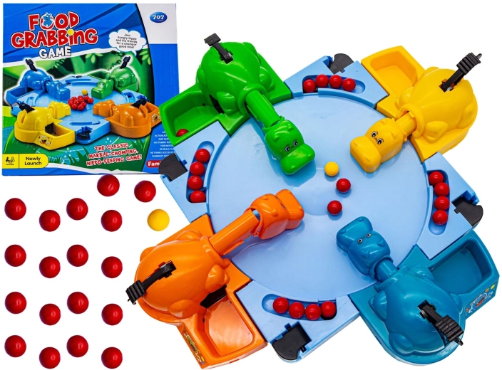 Hungry Hippos game (Hungry Hippo) - 1 pc