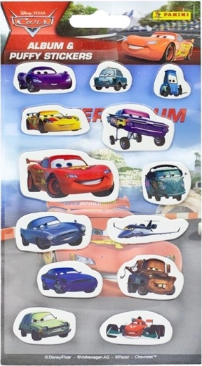 Panini album with foam 3D stickers Disney Cars - 1 piece