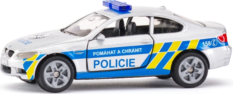 SIKU policija BMW M3 Coupé – češka verzija