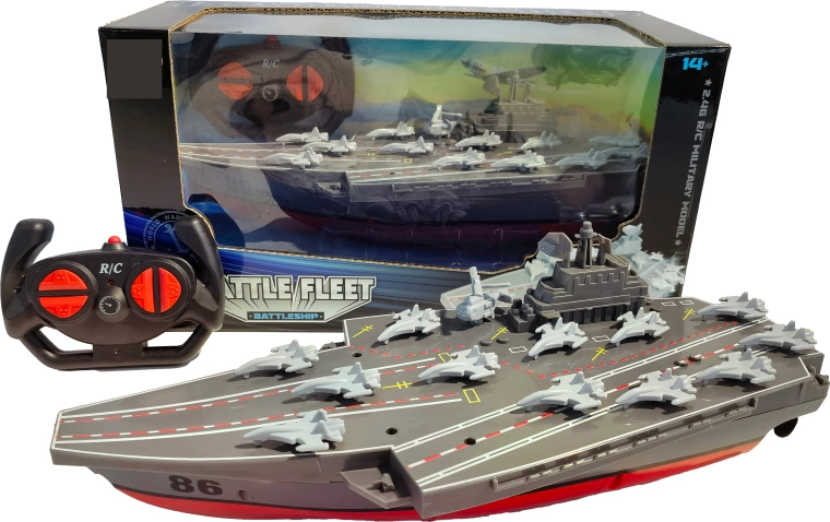 R/C vojni nosač zrakoplova Battle Fleet 1:16