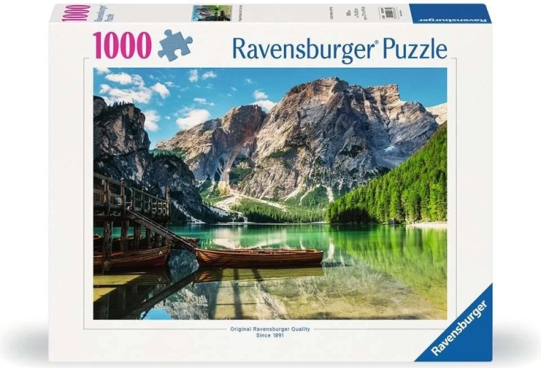 Ravensburger puzzle Lago di Braies, Italija 1000 dijelova