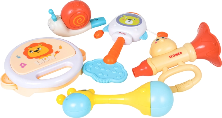 5 musical toys in one package
