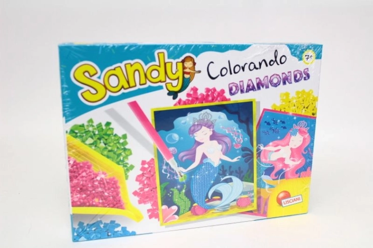 Lisciani Sandy Colorando Colorando Diamonds – dijamantni mozaik sirena