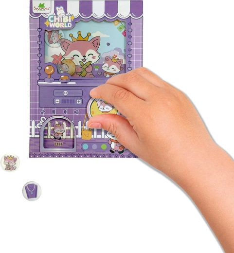 Chibi svijet gashapon bilježnica lisica - 1 komad