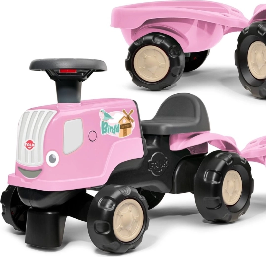 Guralica traktor s prikolicom FALK Birdy Farm za djecu 1–3 godine