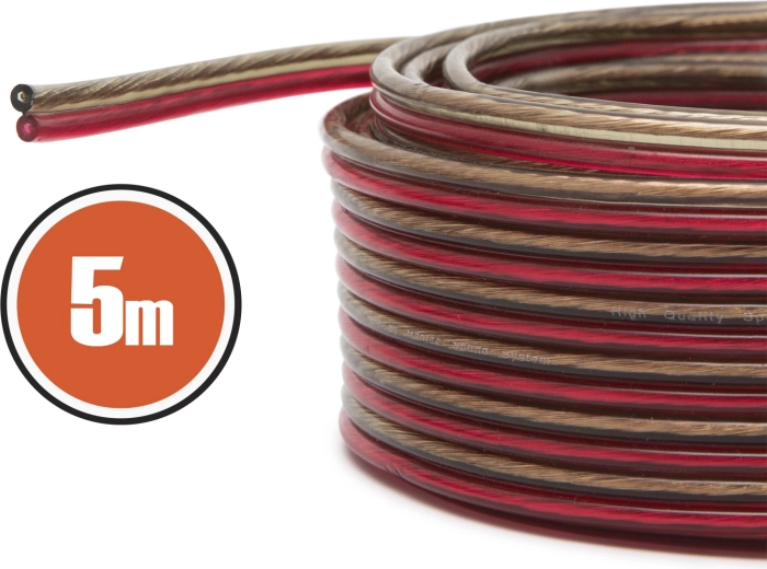 Speaker Cable 2 × 0.50 mm², 5 m