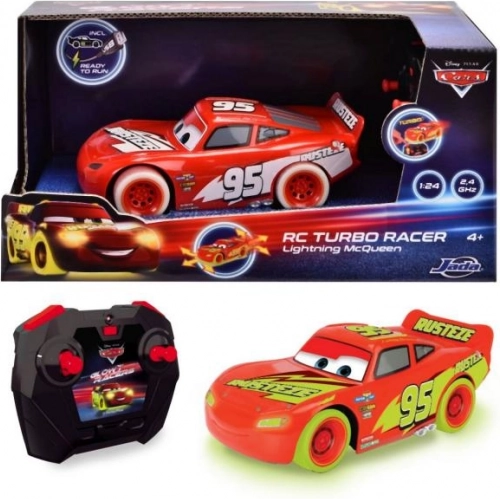 RC auto Munja McQueen Turbo Glow Racers na daljinsko upravljanje 1:24