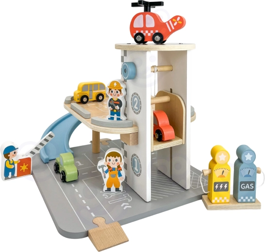 Višekatna garaža s heliodromom