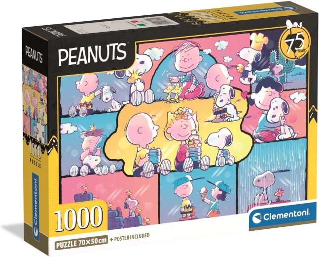 Puzzle CLEMENTONI Peanuts: Snoopy i prijatelji 1000 dijelova