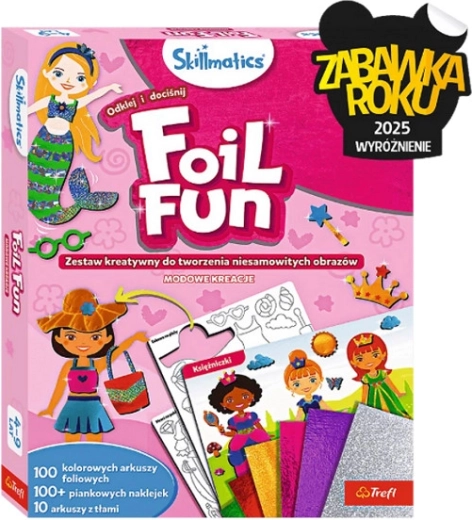 Trefl Skillmatics Foil Fun modne kreacije