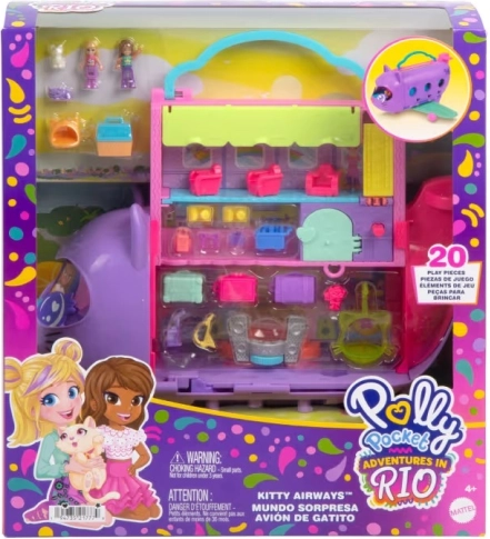 Polly Pocket Zrakoplov Mačjih Pustolovina