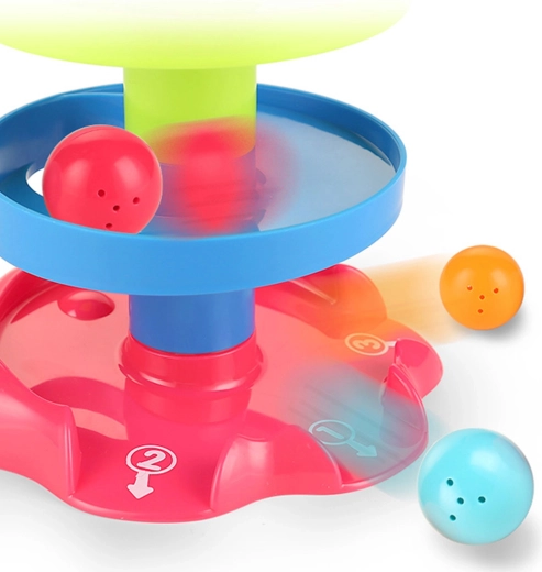 Three rattling balls