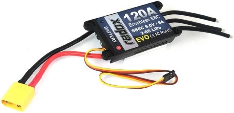 Snaga 120 A za brushless pogone