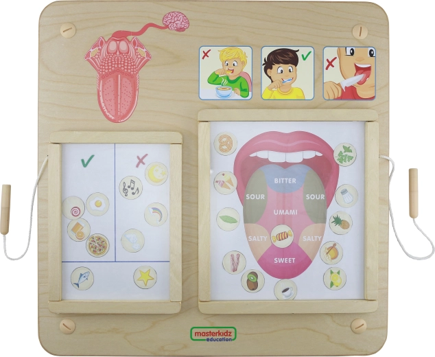 Learning about tastes through play