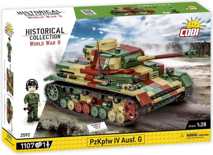 Kockice WWII Panzerkampfwagen IV Ausf. G od 1107 dijelova