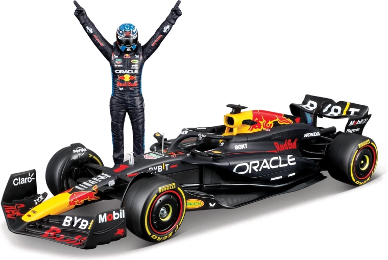Bburago model Formule 1 Oracle Red Bull Racing RB20 2024 s figuricom Max Verstappen 1:24