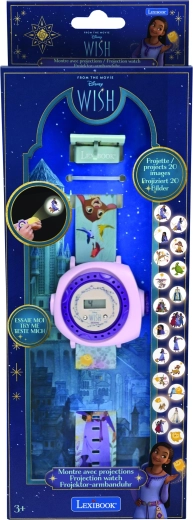 Lexibook digitalni projekcijski sat Disney Wish s 20 slika