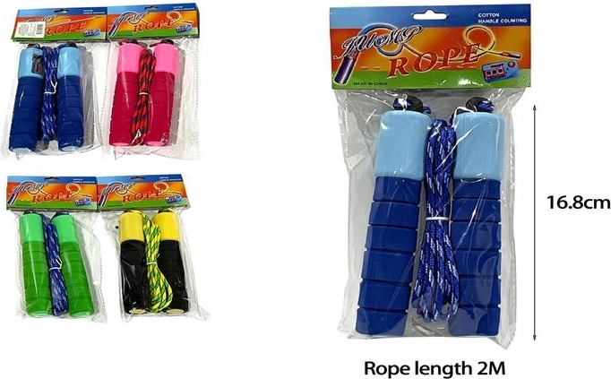 Jump rope with mechanical counter