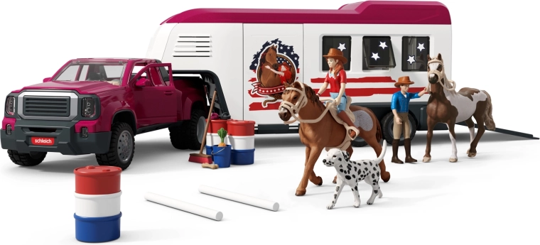 Schleich Horse Club auto Lakeside s prikolicom za konje
