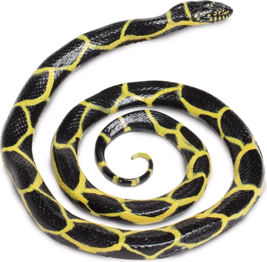 Safari Ltd. striped kingsnake – snake figurine - 1 piece