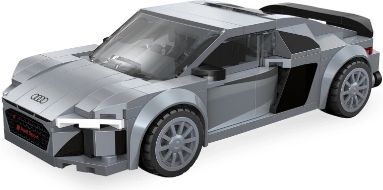 CaDA Audi R8 Coupé Building Set in 1:24 Scale, Grey