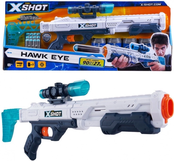 ZURU X-SHOT EXCEL Hawk Eye s ciljnikom i 16 metaka