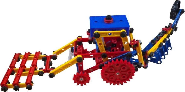 Rolling model with gears