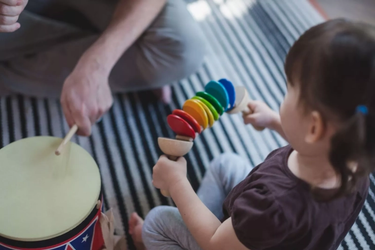 An ideal first musical toy for small children