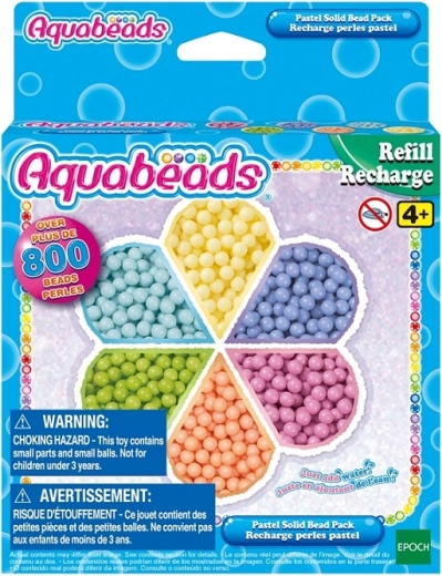 Aquabeads dopunski set pastelnih perlica