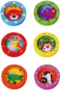 VIGA drveni labirint sa životinjama – džepna balansna igra