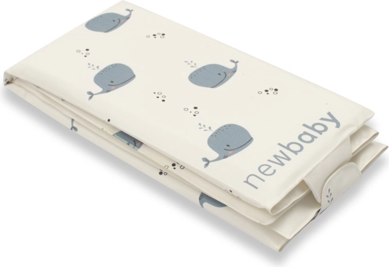 Putna podloga za previjanje NEW BABY Basic Whale