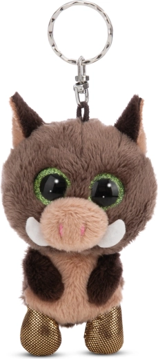 NICI Glubschis privjesak za ključeve divlja svinja Truffle Fluffle 9 cm
