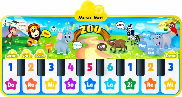 10 tipki i 10 melodija za prve glazbene korake