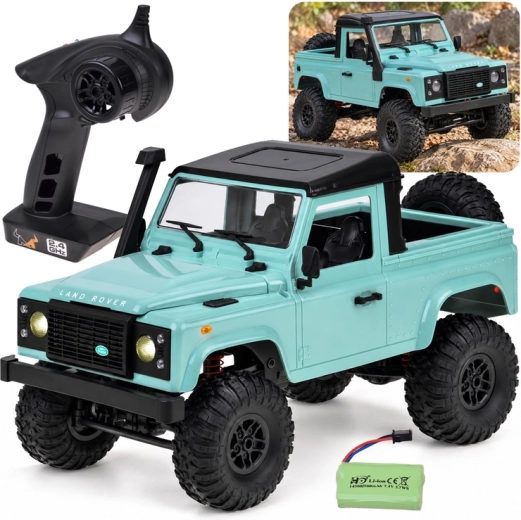 Daljinski upravljani terenski automobil Land Rover Defender pickup 4x4 1:12