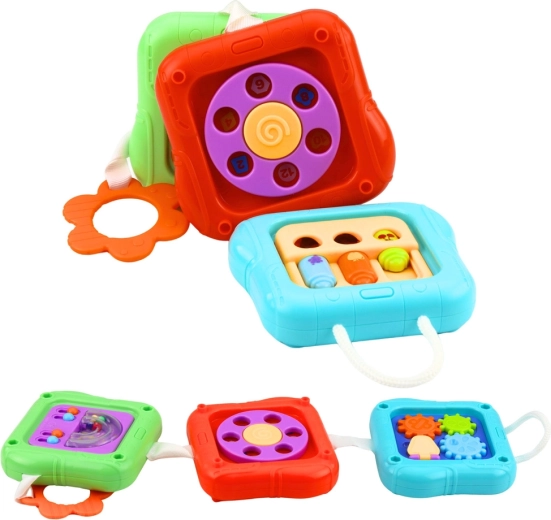 Varijabilna igra: kocka i 3 obostrana panela