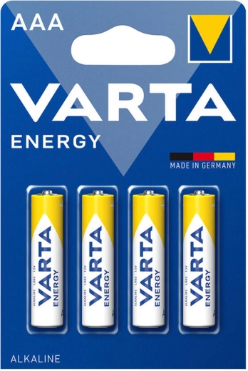 Alkalne baterije AAA LR03 VARTA Energy 4 kom